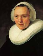 Rembrandt van rijn Portrait of a Forty Spain oil painting artist